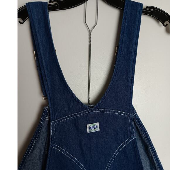 Texas A&M Custom Liberty Overalls Mens 34X30 Blue Gig Em 2023 Painted Cheer - Picture 10 of 11